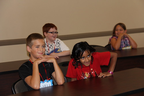 students in language arts classroom at bainbridge academy
